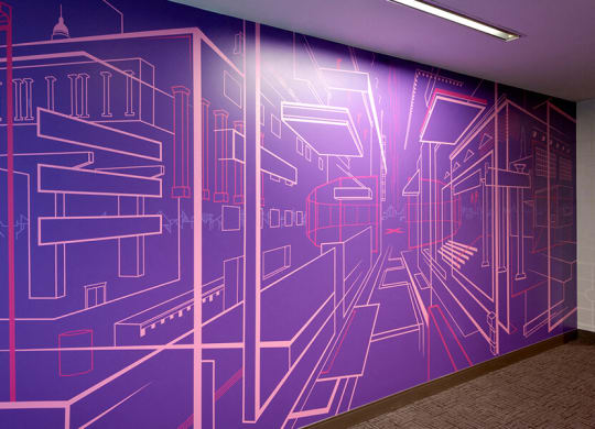 Art found within The Alexander Hotel at CityWay