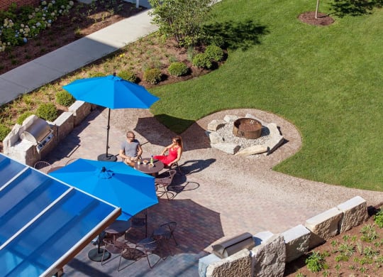 Outdoor Work & Gathering Spaces at CityWay, Indianapolis, 46204
