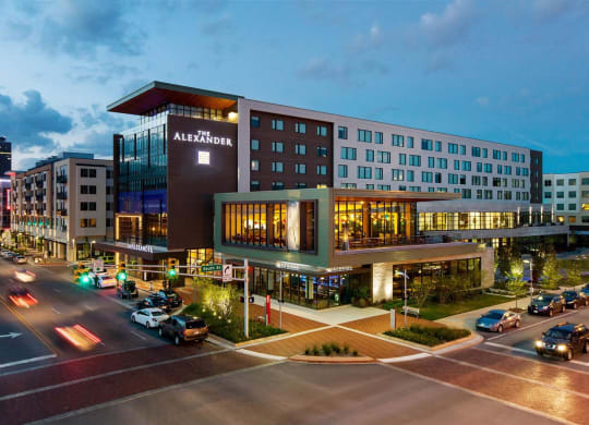 Aerial View Of The Community at CityWay, Indianapolis, IN, 46204