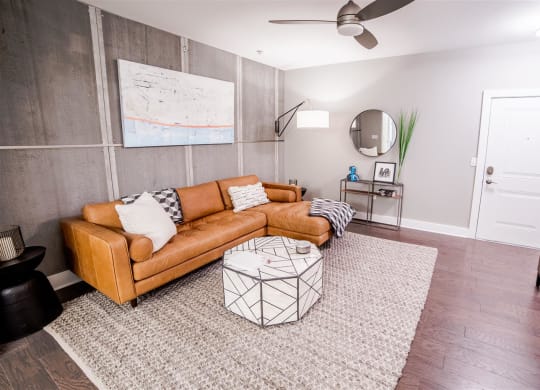 Spacious Living Room at CityWay, Indiana, 46204