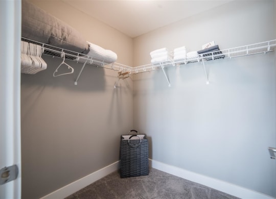 Large Closets at CityWay, Indianapolis, Indiana