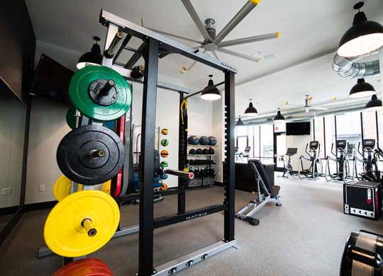 Free Weights And Cardio Equipment at CityWay, Indianapolis, IN