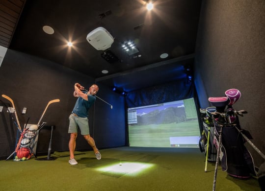 Golf and Multi sport Simulator at CityWay, Indianapolis, Indiana
