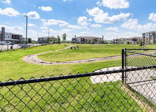 Pet park at Echo Park at Perry Crossing Apartments, Plainfield, IN, 46168
