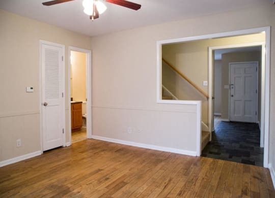 Warm Living And Dining Room, at Buckingham Monon Living, Indianapolis Indiana