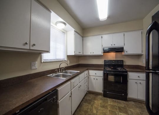 Eat-in Kitchen Table With Sink, at Buckingham Monon Living, Indianapolis Indiana