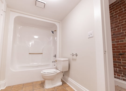 Soaking Tubs With Ceramic Tile at Lockerbie Court on Mass Ave, Indianapolis, 46204