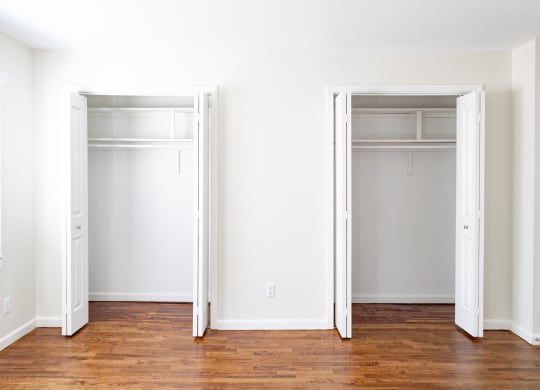 Bedroom Closet at Monon Living, Indianapolis