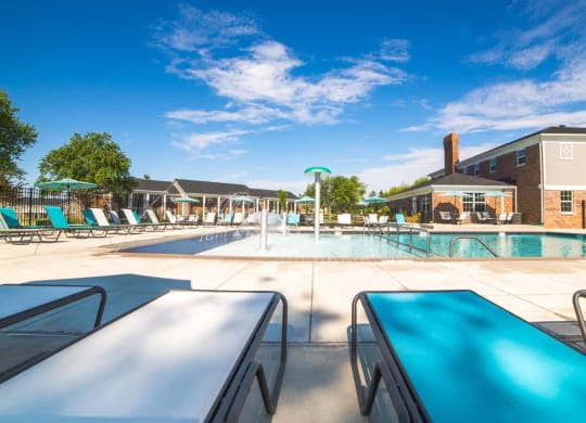 Poolside Lounge Area at Gramercy, Indiana