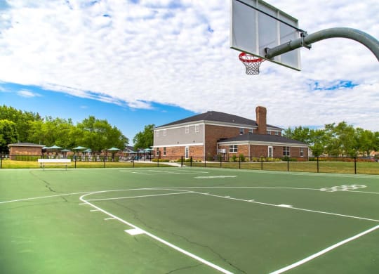 Basketball Court View at Gramercy, Carmel, Indiana