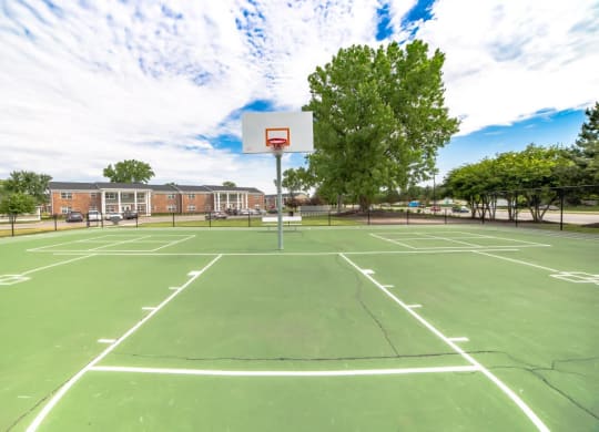 Outdoor Basketball Court at Gramercy, Indiana, 46032