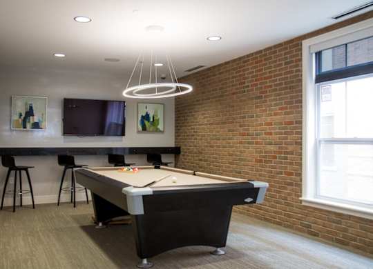 Billiards Table at The Foundry, Indiana, 46617