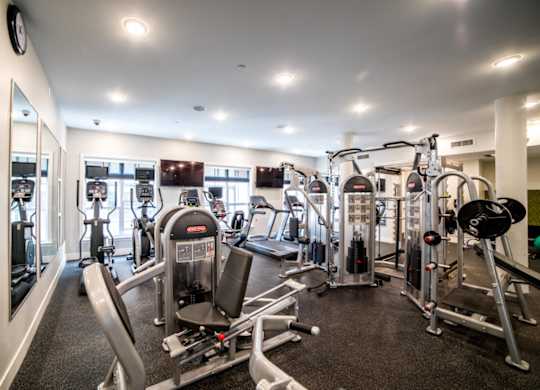 Gym at The Foundry, South Bend Indiana