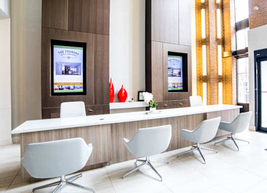 Lobby And Reception at The Foundry, Indiana