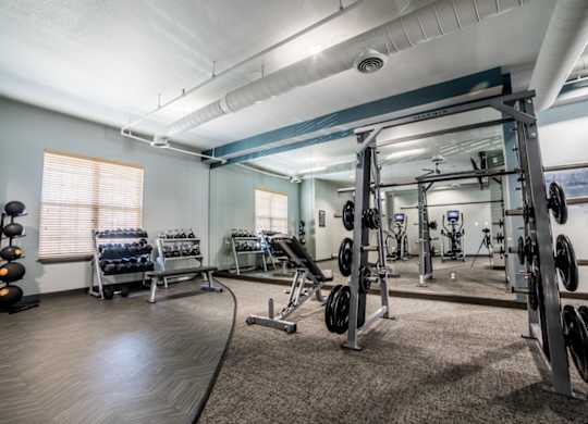 Fitness Center With Modern Equipment at Providence at Old Meridian, Carmel, Indiana