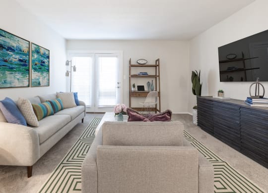 Living Room Interior at Gramercy, Carmel, 46032