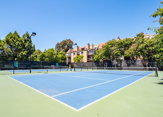 Tennis Court at BELLA VISTA AT HILLTOP, Richmond