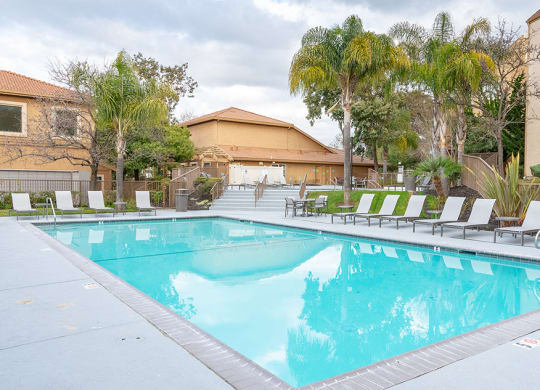 Swimming at Bella Vista at Hilltop Apartments, Richmond, CA