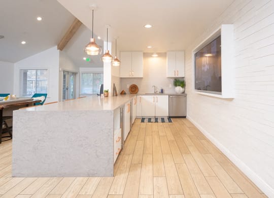 Leasing office large table at Bella Vista at Hilltop Apartments, Richmond 94806
