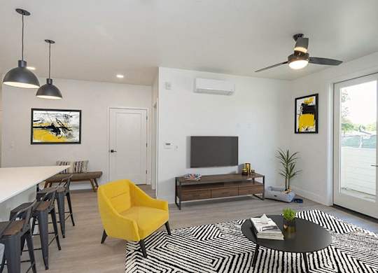 Living And Kitchen at 38° NORTH, Santa Rosa, 95404