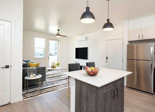 Kitchen And Living Area View at 38° NORTH, Santa Rosa
