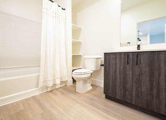 Spa Inspired Bathroom at 38° NORTH, Santa Rosa, 95404
