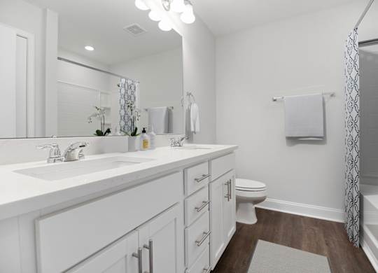 Cottonvale Towns in Savannah, GA photo of a bathroom with a sink and a toilet