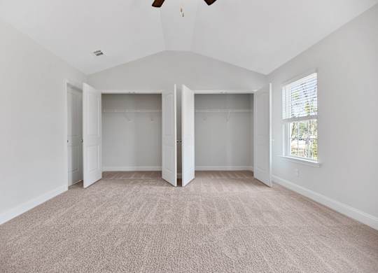Cottonvale Towns in Savannah, GA photo of bedroom with large closets