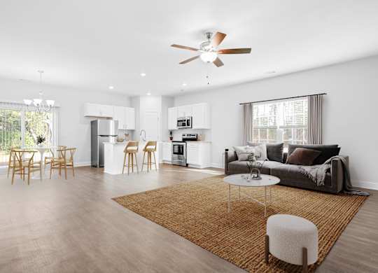Blue Jay Commons Homes in Rincon, GA photo of living room