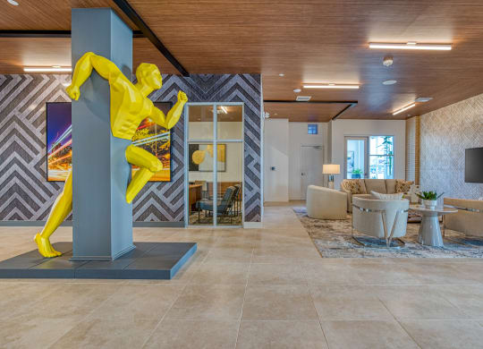 South Scottsdale Apartments - Lucent Scottsdale - lobby seating area