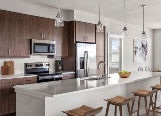Gateway two bedroom modern kitchen