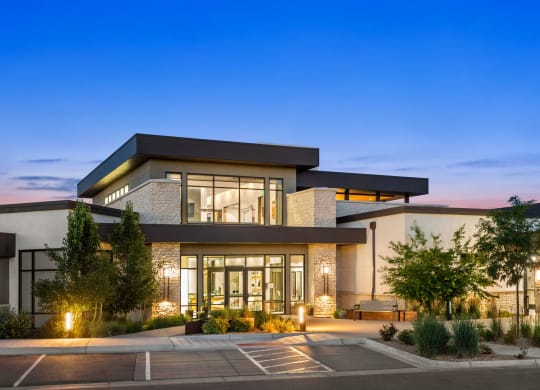 Gateway Front Exterior Twilight
