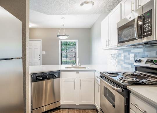 cottages at wells branch  kitchen