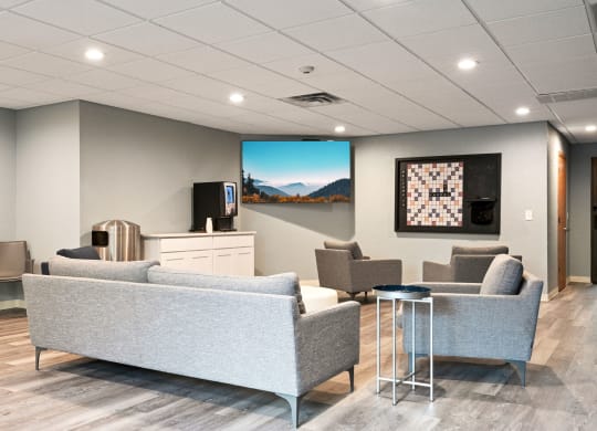 Laurel West End Apartments in Golden Valley, MN photo of community lounge