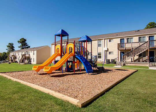 Community playground at Mableton Ridge Apartments in Mableton, GA, near Douglasville.