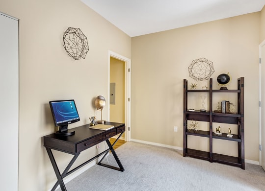 office / bedroom at Uptown Lake Apartments, Minneapolis, Minnesota