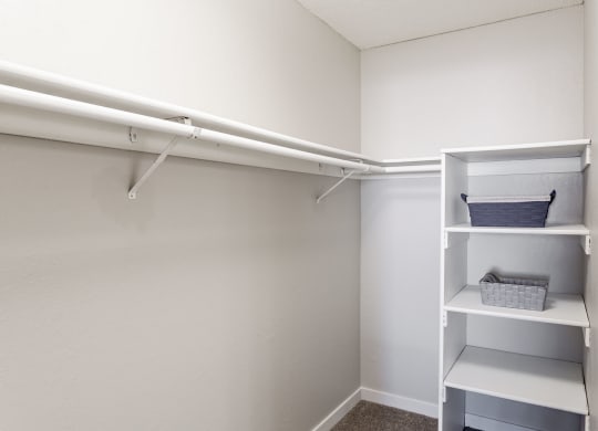 a walk in closet at Northpointe