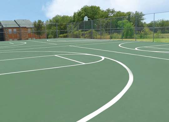 One-Bedroom Apartments In Fort Worth, TX - Monarch Pass - Gated Outdoor Basketball Courts.