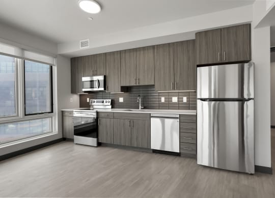 a kitchen at Platform