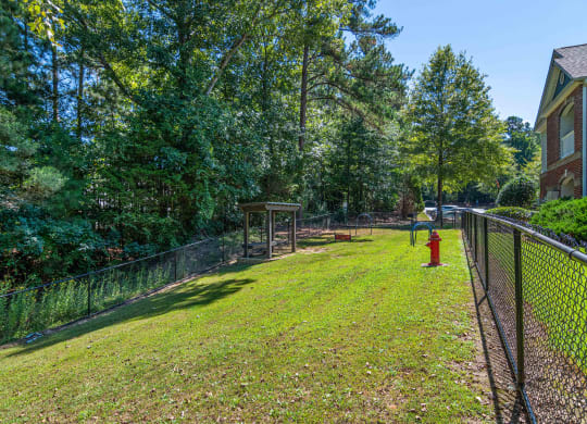 The Asher at Sugarloaf apartments in Lawrenceville Georgia photo of leash free dog park