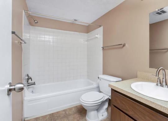 bathroom at Wichita KS apartments