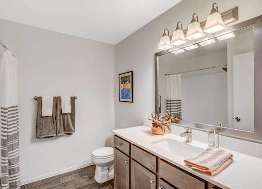 Bathroom With Bathtub at The 95 Apartments, Nevada