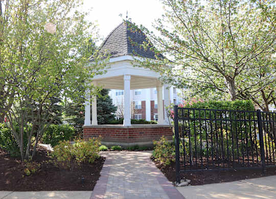 Gazebo at Bristol Station, Naperville