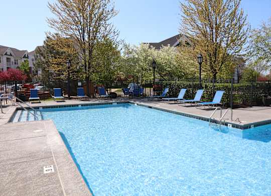 Large Pool at Bristol Station, Naperville, IL