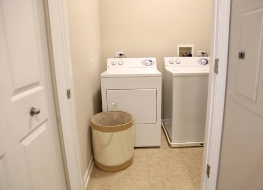 In Home Washers and Dryers at Bristol Station, Naperville, IL