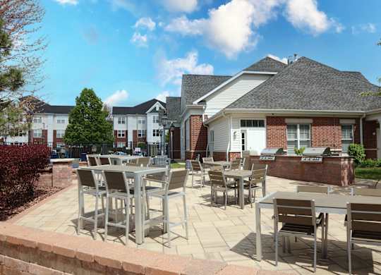 Outdoor Grilling Stations at Bristol Station, Naperville