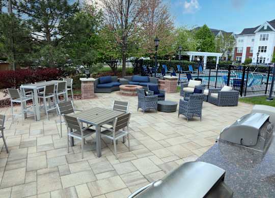 Expansive Relaxation Areas at Bristol Station, Naperville