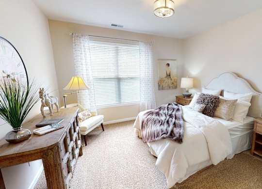 Large Bedrooms with Walk In Closets at Bristol Station, Naperville