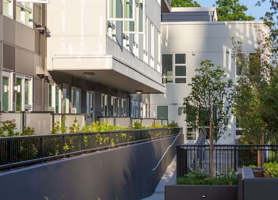 north end walkway