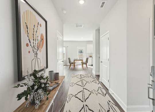 Entry hallway